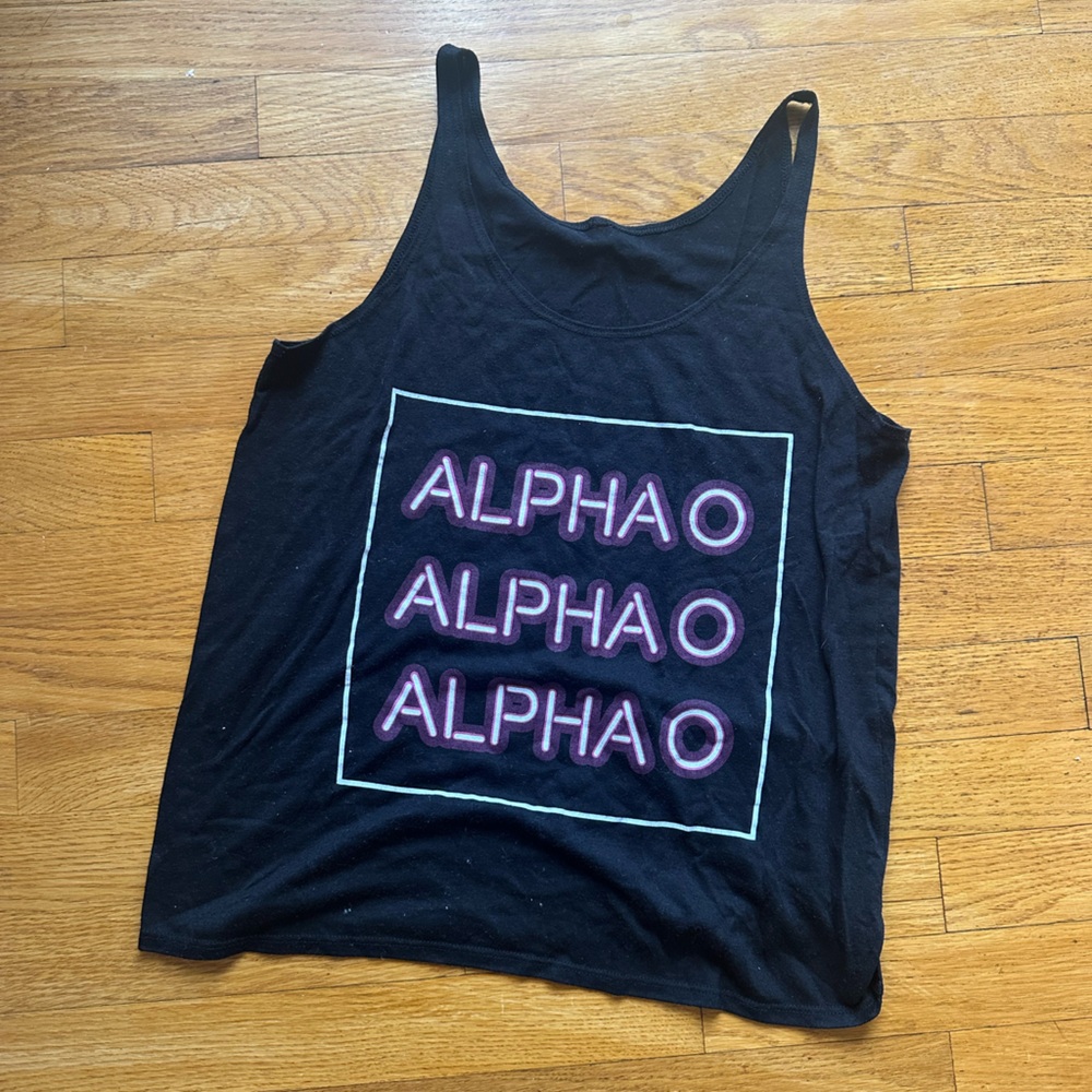 AOII tank top